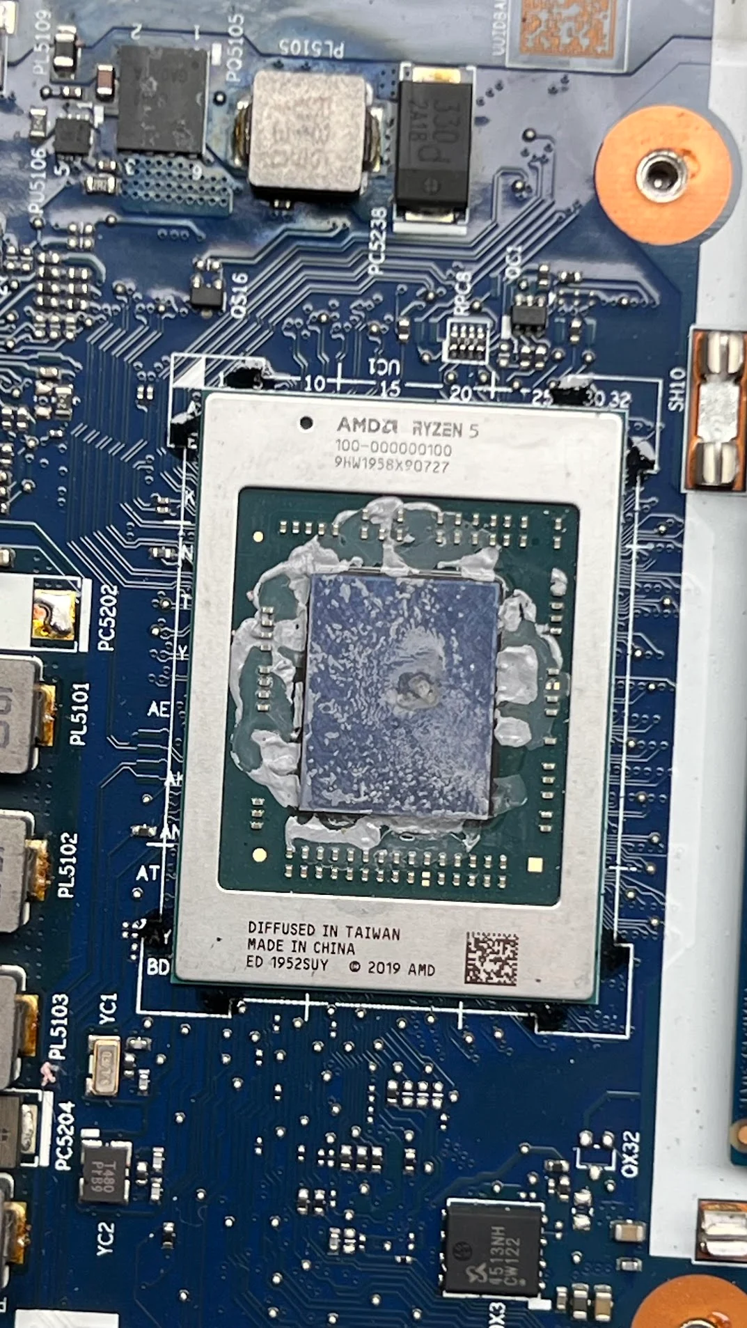 เปลี่ยน CPU Notebook